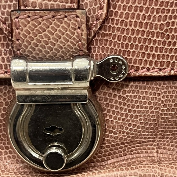 BURBERRY LONDON Lizard Mini Nova Check Shoulder Bag - Picture 4 of 15